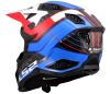 LS2 MX703 X-FORCE-06 CARBON-6K GALUO off-road helma bílá/červená/modrá vel.M